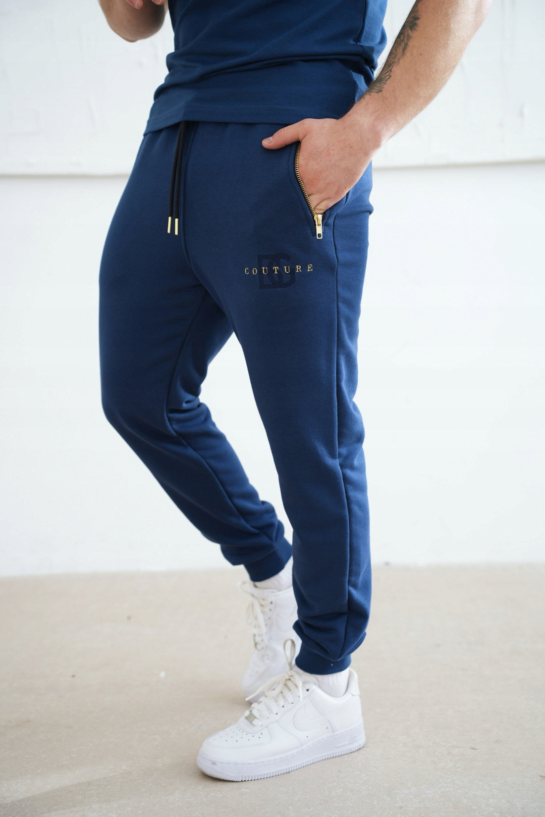 BRANDENBURG COUTURE BLUZA i SPODNIE MĘSKIE BG FAR | GRANAT dresy rozmiar S