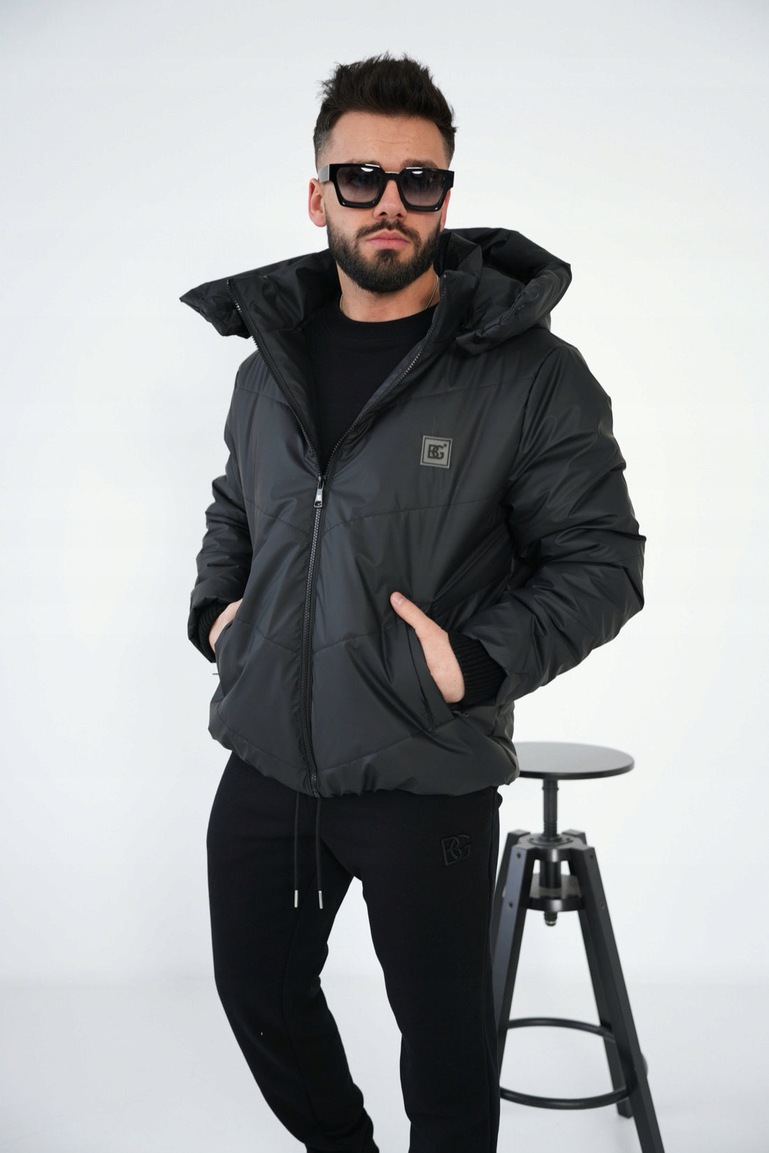 BRANDENBURG COUTURE kurtka męska zimowa czarna BG WINTER rozmiar XL