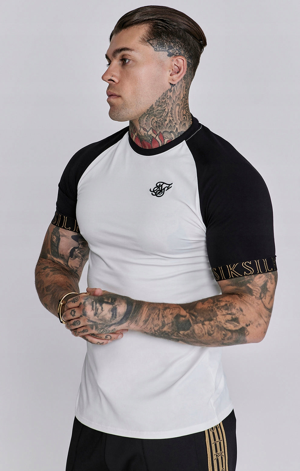 SIKSILK T-Shirt męski Tech T-Shirt SS-26771 rozmiar XL