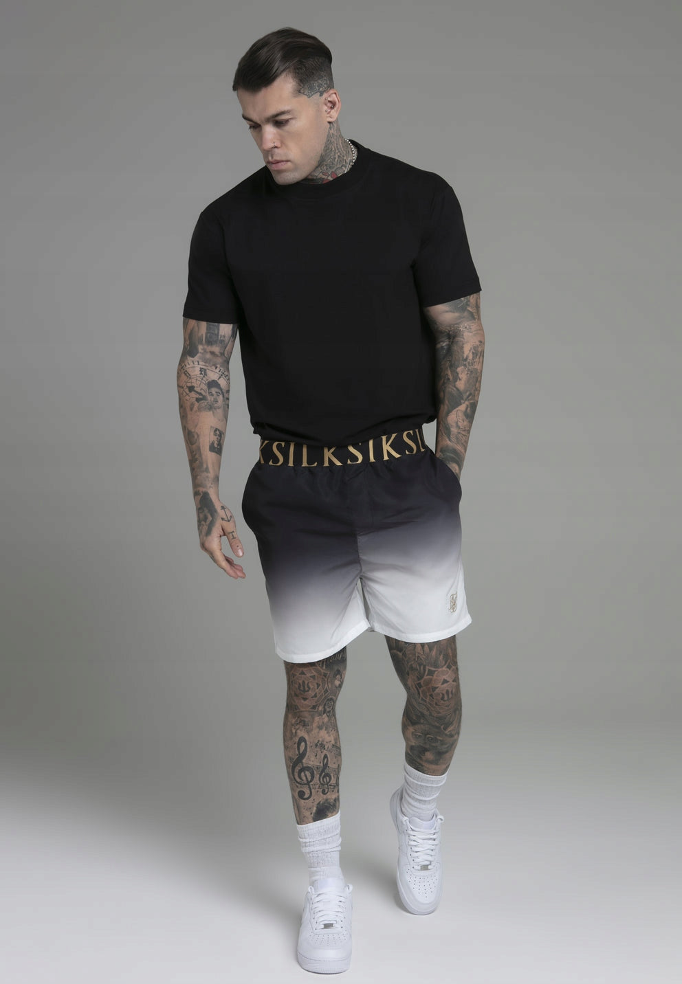 SIKSILK Szorty kąpielówki krótkie spodenki Swim Shorts SS-25979 rozmiar XL