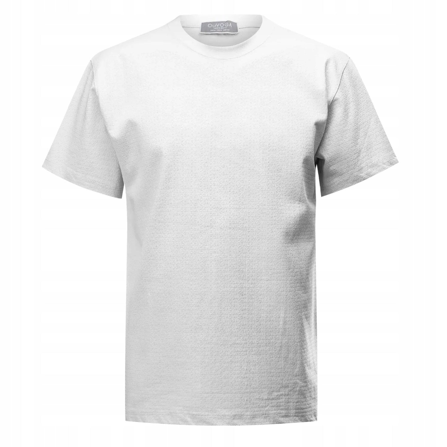 OLAVOGA Komplet męski biały O LA VOGA XAER T-shirt i spodenki ECRU rozm. XL