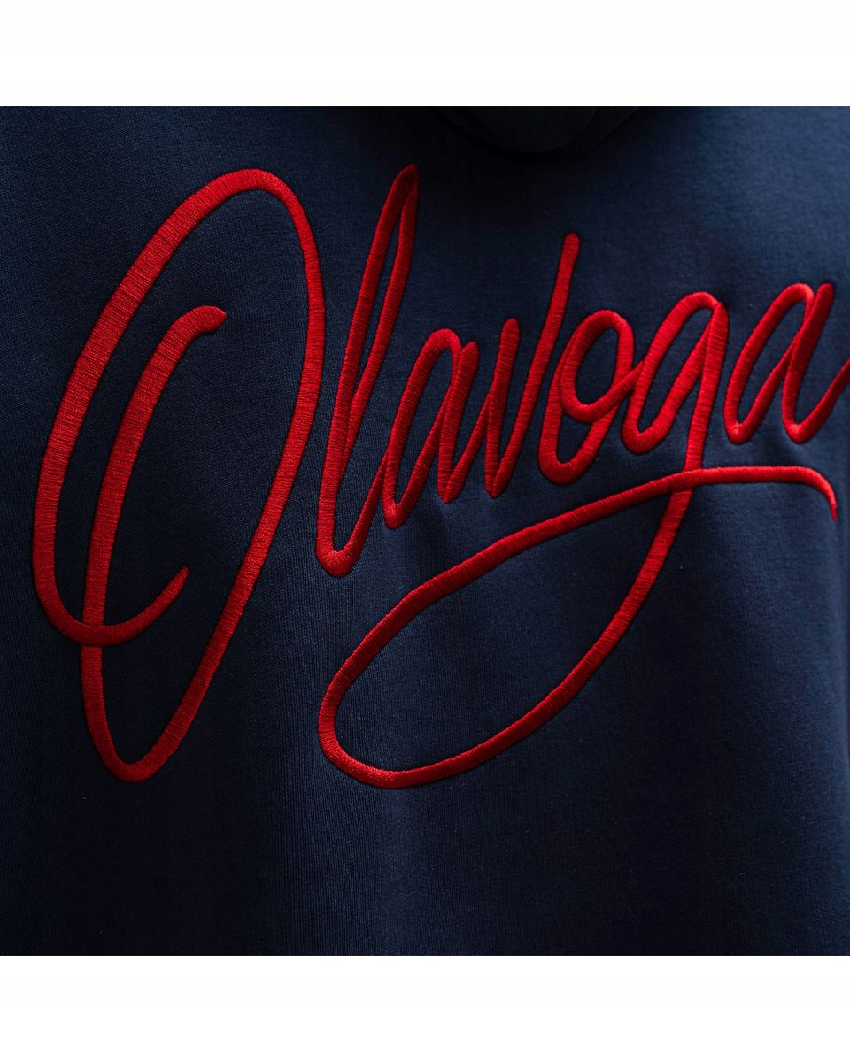 Bluza męska OLAVOGA UNIT 2025 navy blue M NIEBIESKA GRANATOWA KAPTUR